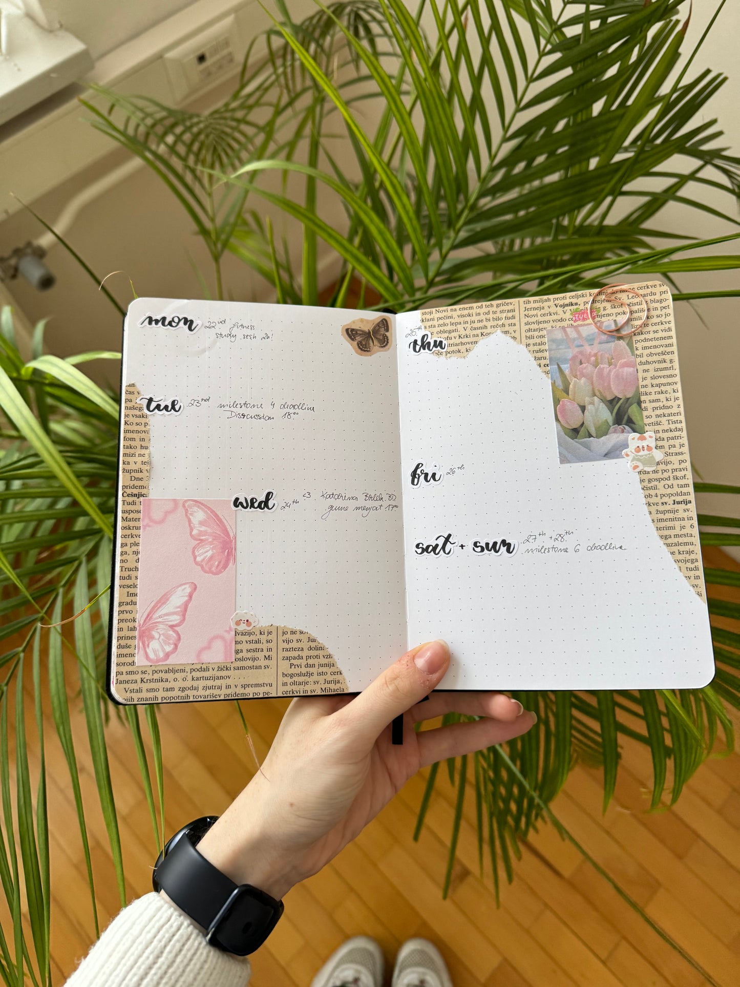 Custom Bullet Journal – Personalised Yearly Planner
